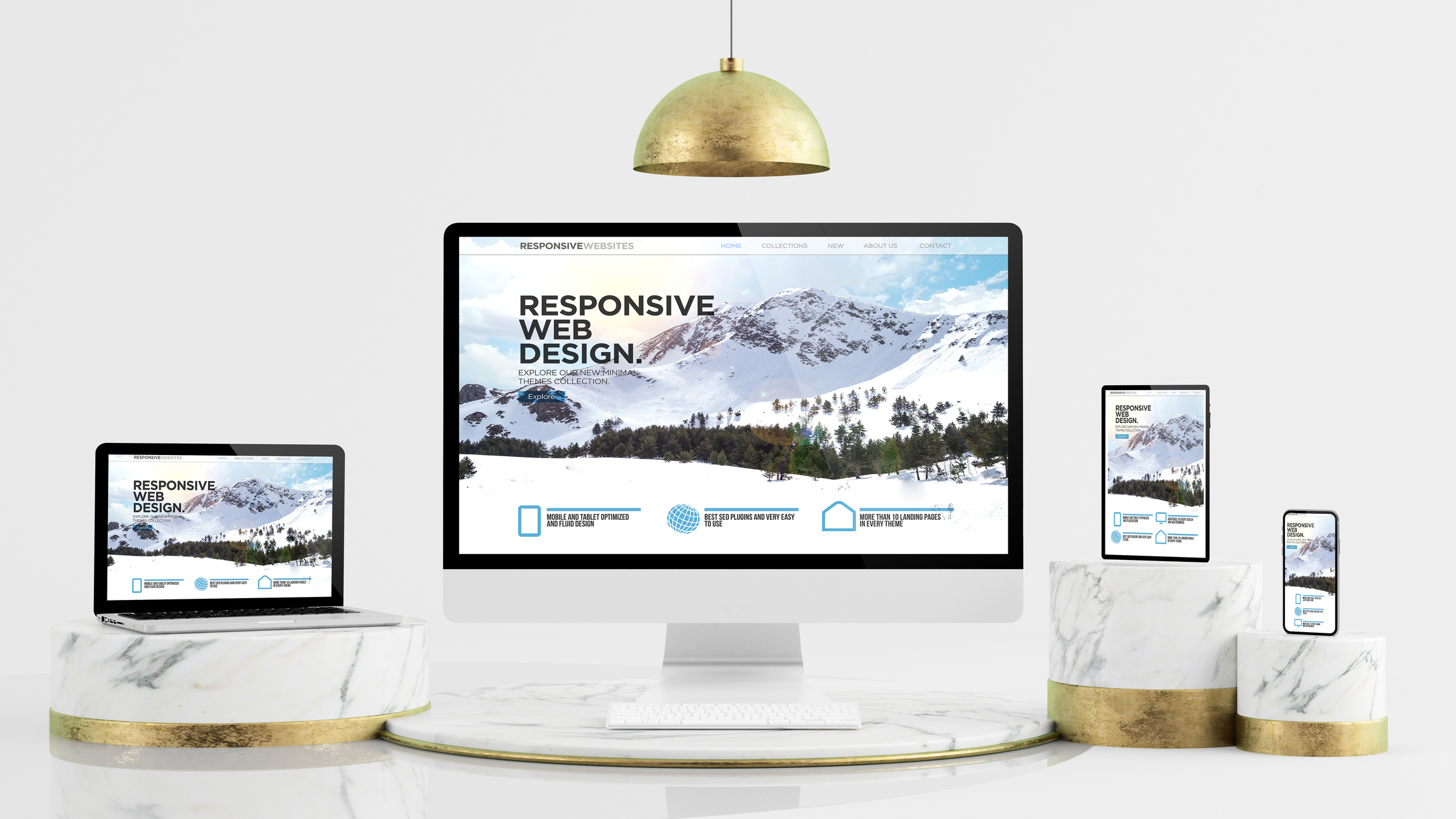 Responsive Devices for Website Presentation